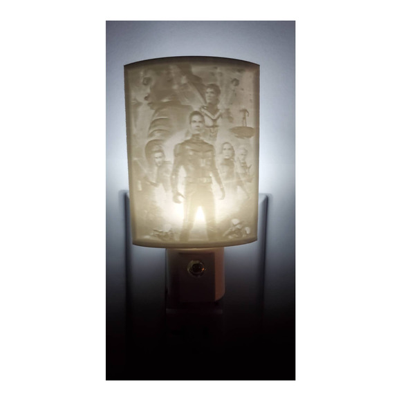 Ant-Man and the Wasp Quantumania Movie Poster Lithophane 3.5" x 2" Night Light - Picture 1 of 9